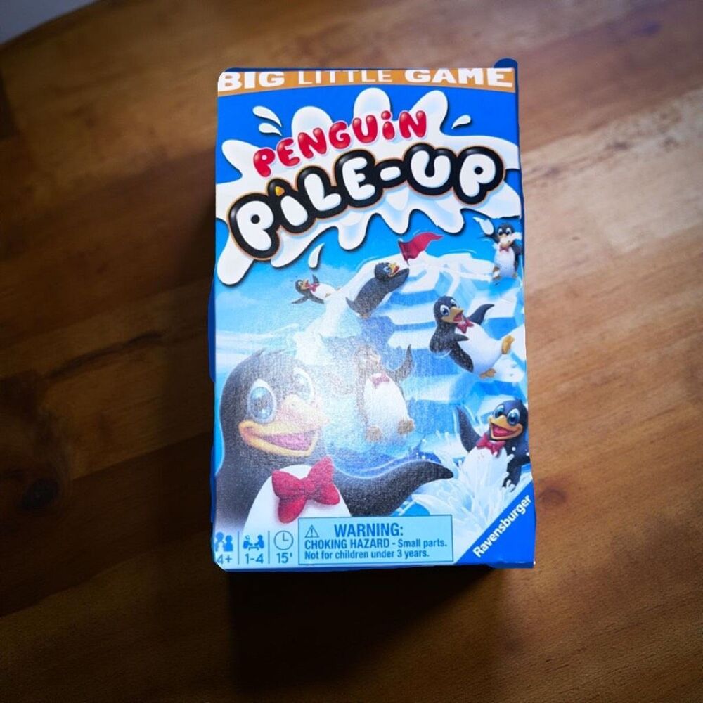Ravensburger Penguin Pile Up - Travel Sized Family Game